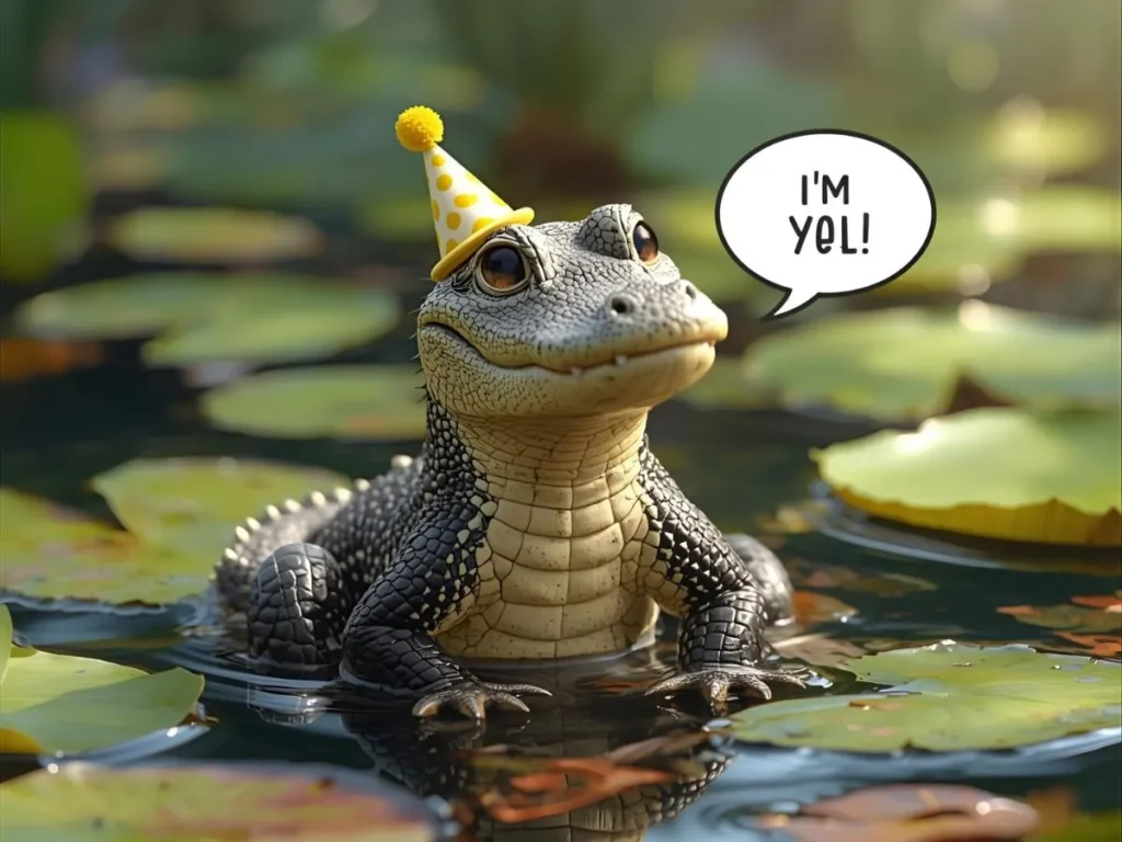 Cute Baby Gator Puns