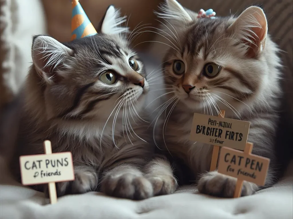 Cute Cat Puns for Friends