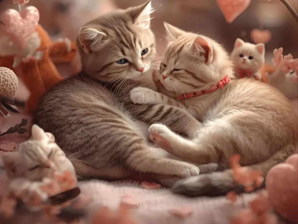Cute Cat Puns for Love and Romance