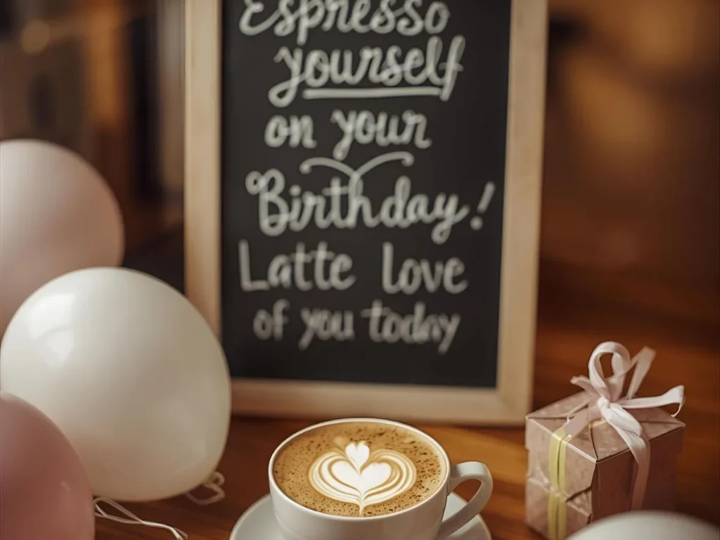 Cute Coffee Puns for Birthdays