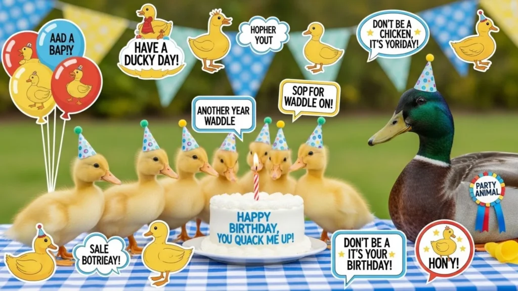  Duck Puns for Birthday