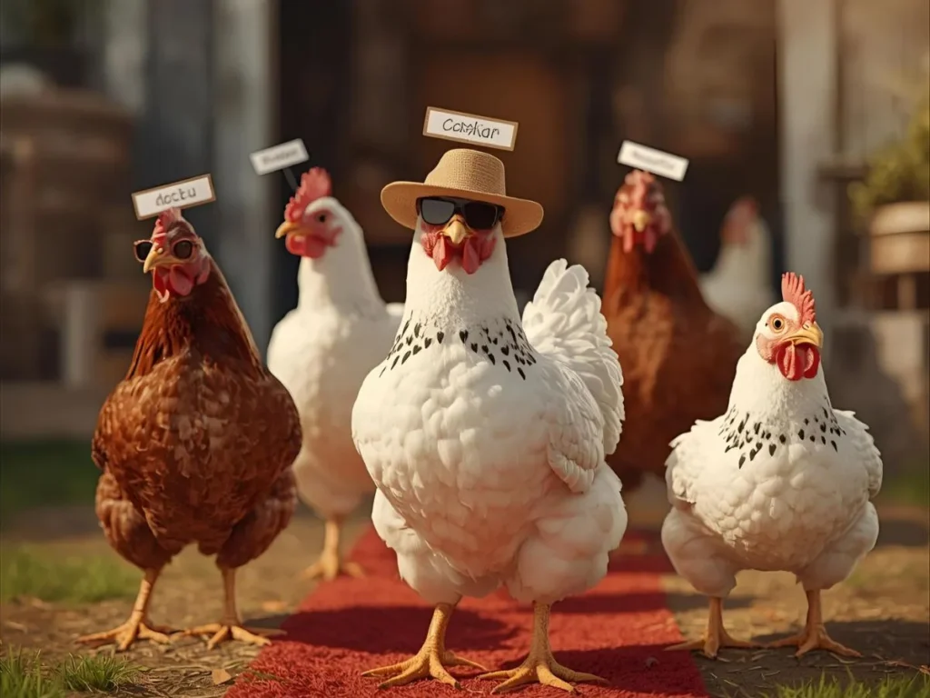 Egg Cellent Celebrity Chicken Names