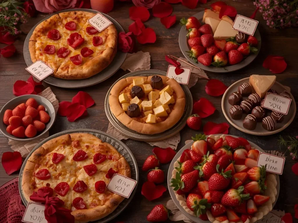 Food-Inspired Cheesy Valentines Puns