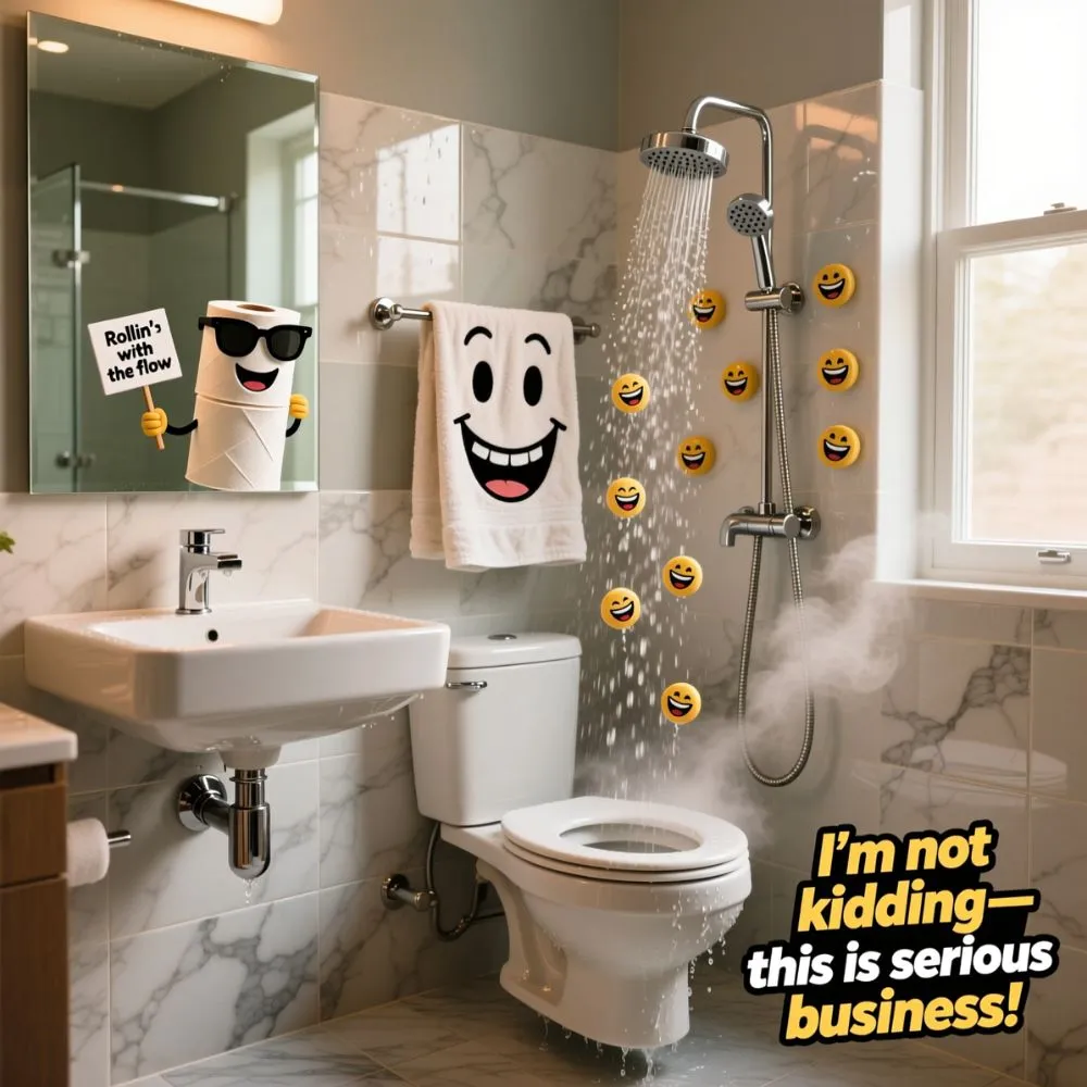 Funny Bathroom Puns