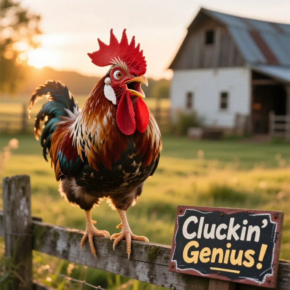  Funny Rooster Quotes