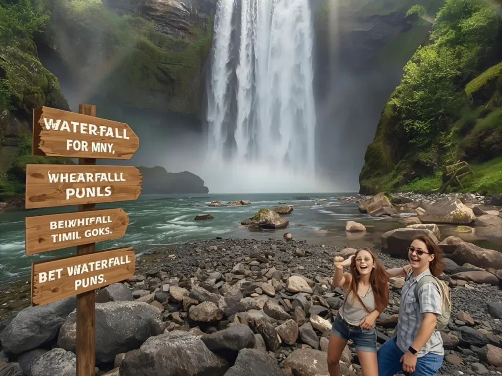 Funny Waterfall Puns