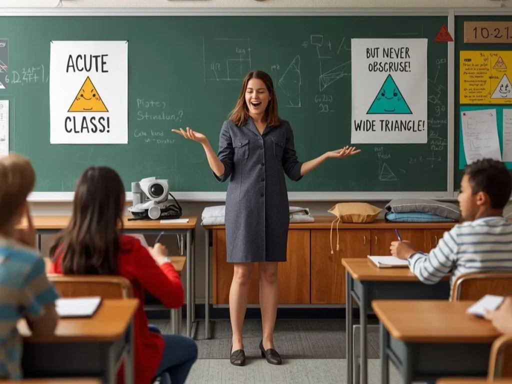 Geometry Classroom Triangle Puns