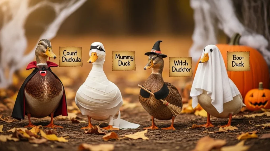  Halloween Duck Puns 
