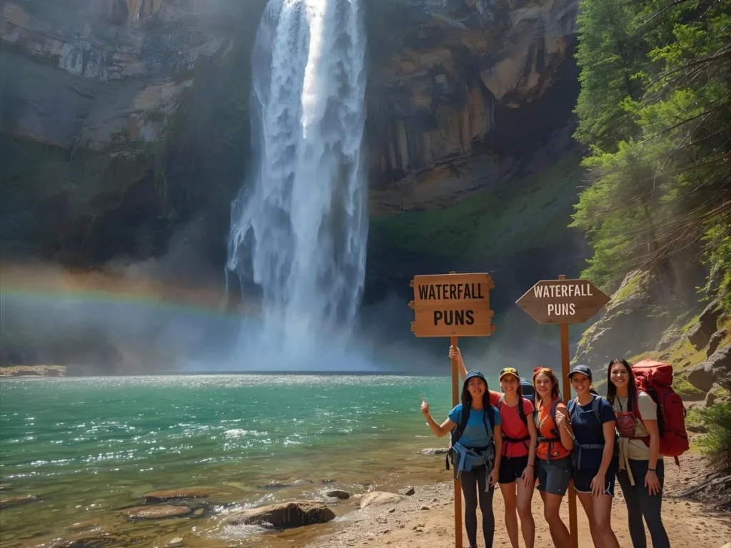 hiking-and-nature-waterfall-puns
