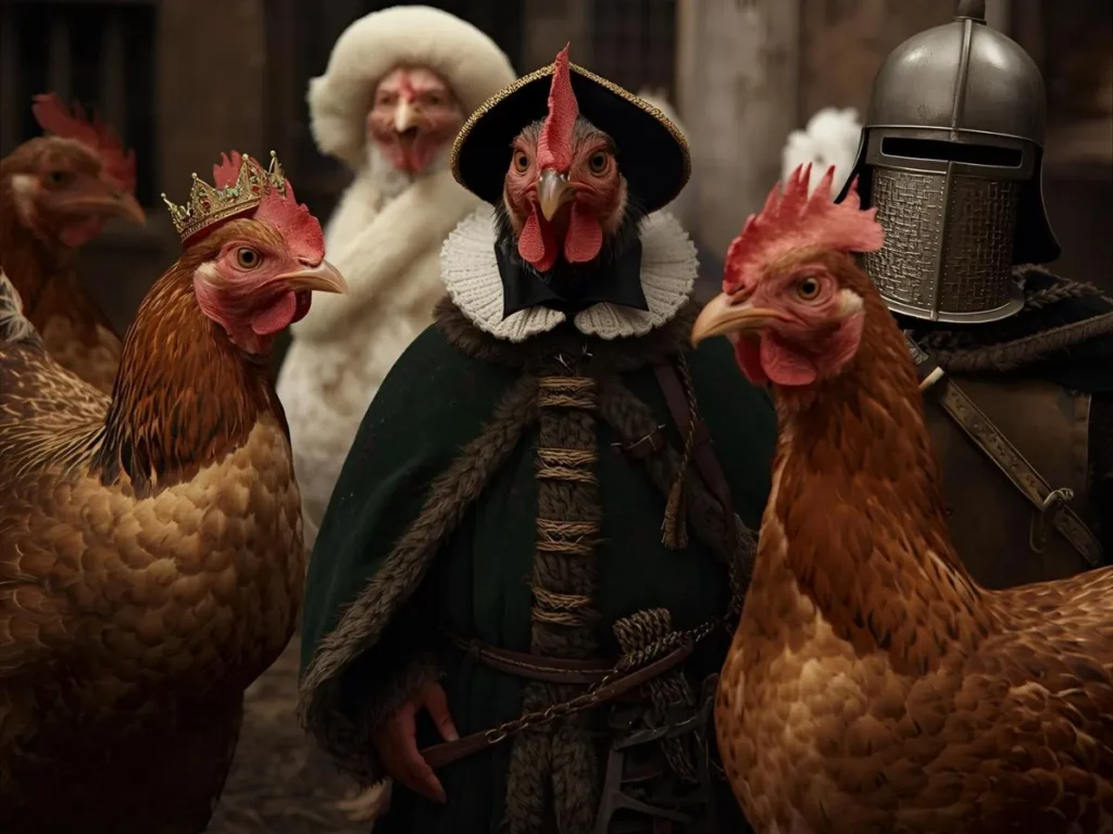 Historical Chicken Name Puns