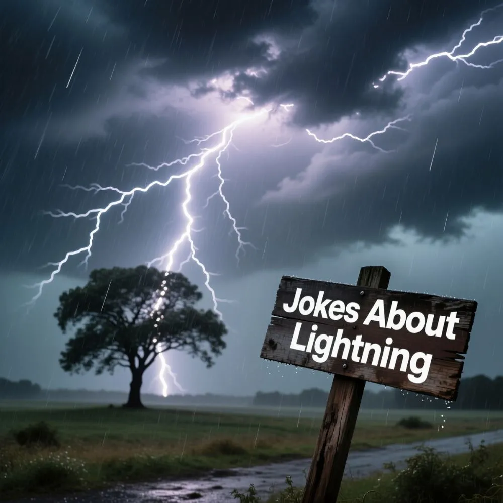 jokes about lightning