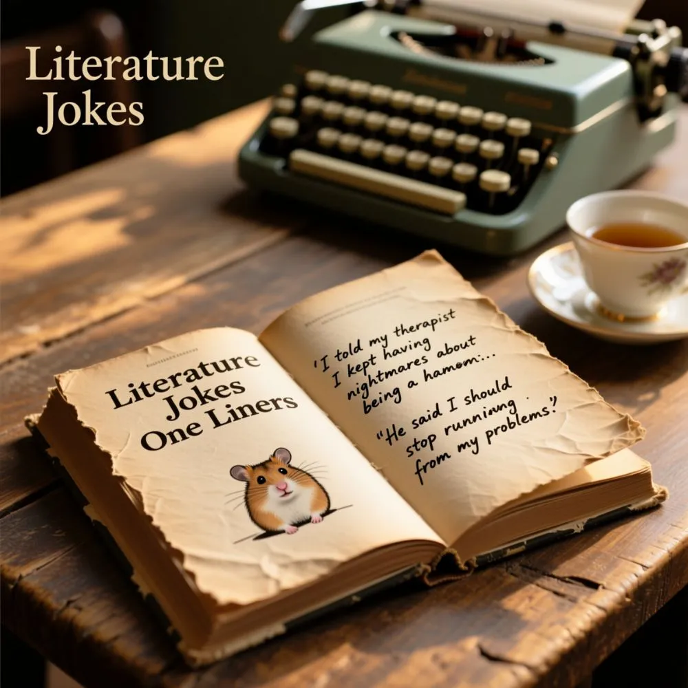 Literature Jokes One Liners