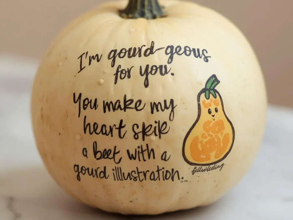 Romantic or Sweet Gourd Puns
