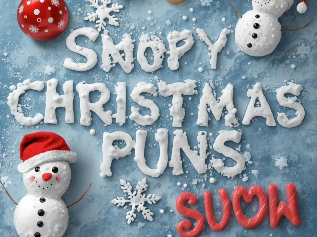 Snow Themed Christmas Puns