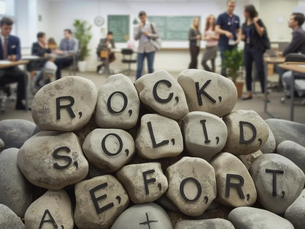 Stone Puns for Work or School 