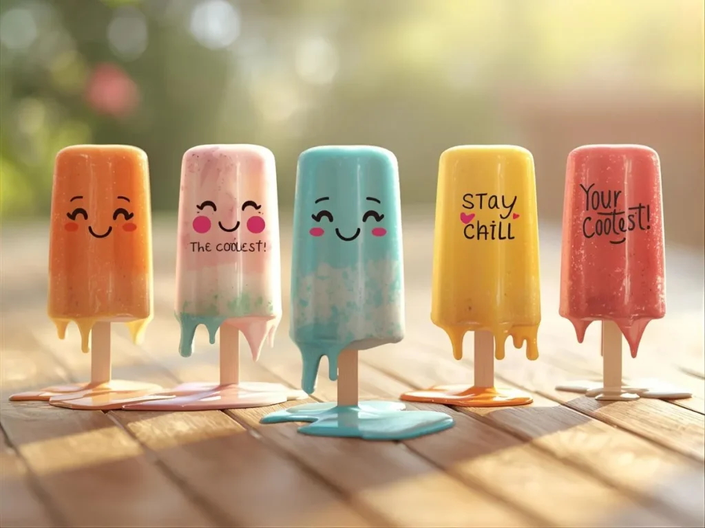 Sweet and Silly Popsicle Puns