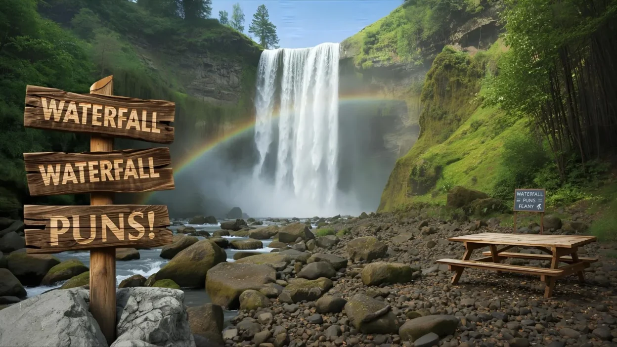 Waterfall Puns