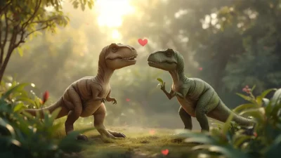 Dinosaur Love Puns