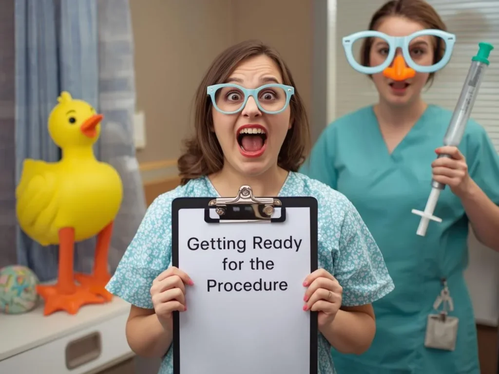 Funny Getting Ready for the Procedure Puns