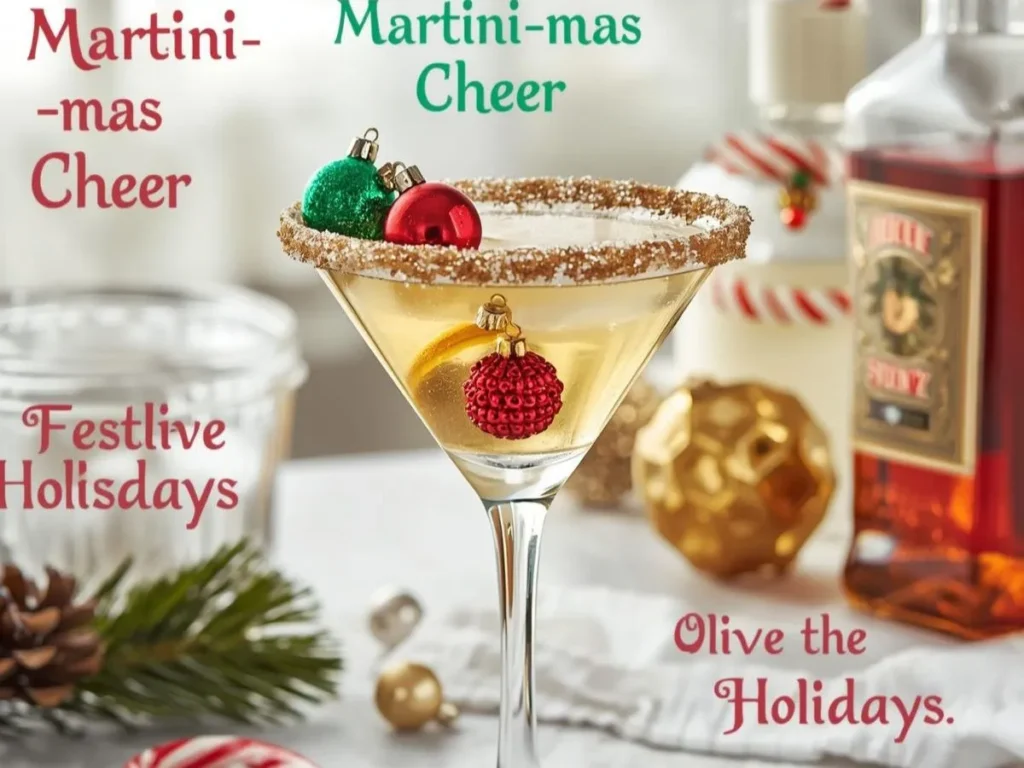 Holiday Martini Puns
