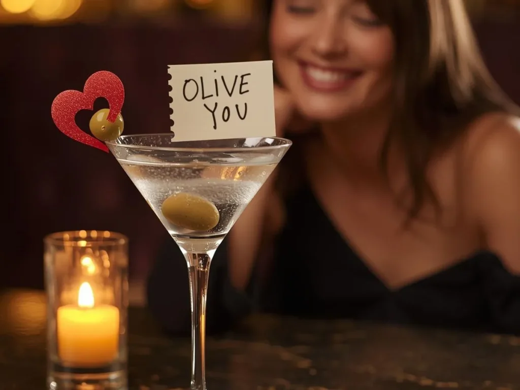 Romantic Martini Puns