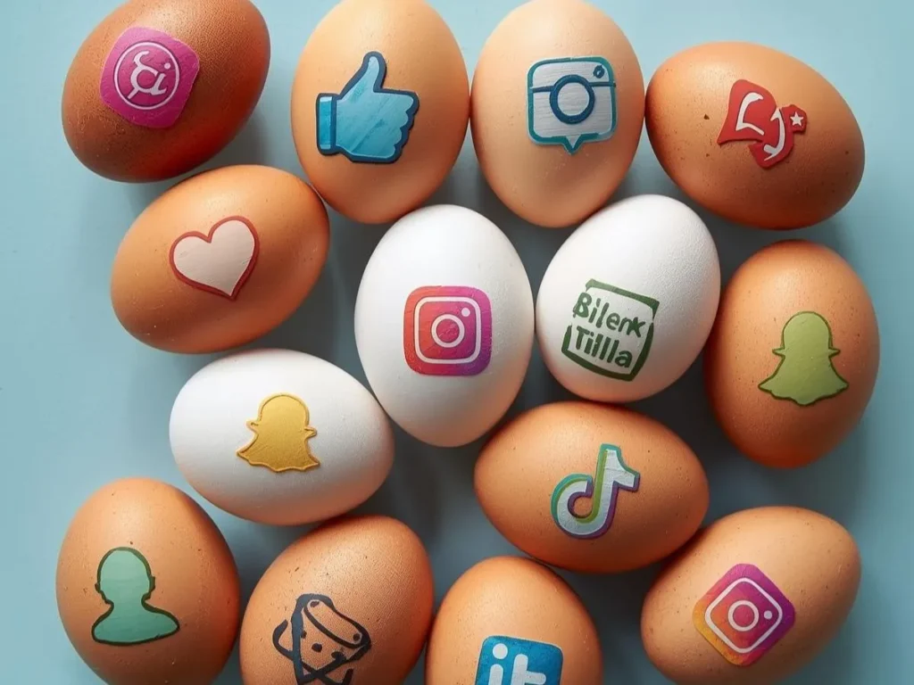 Social Media & Caption Egg Puns