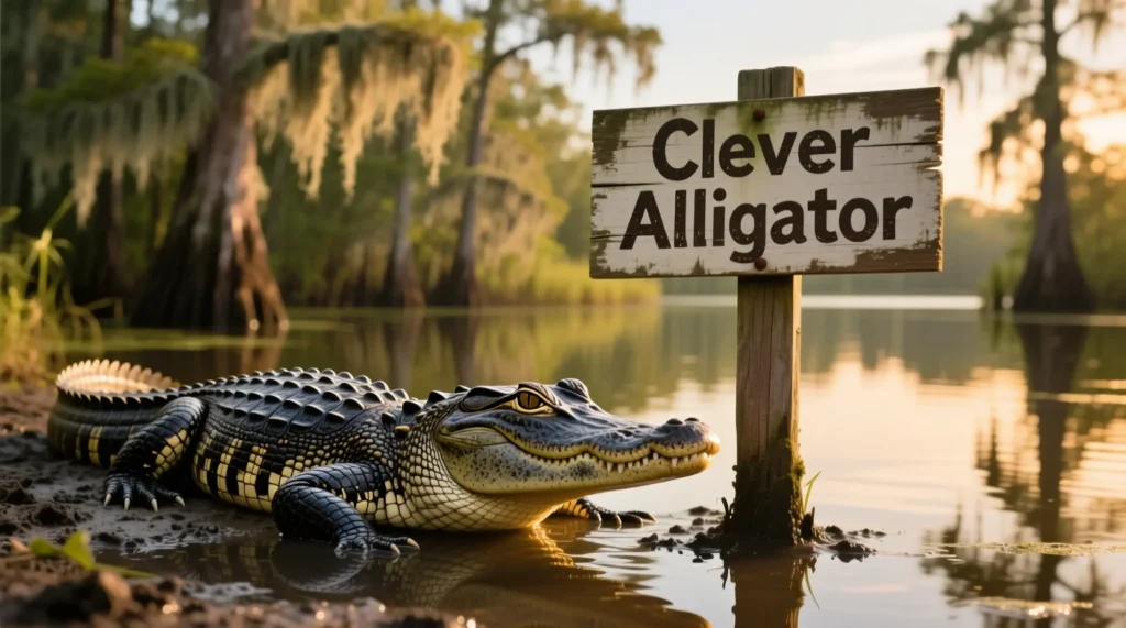 Clever Alligator Wordplay Puns