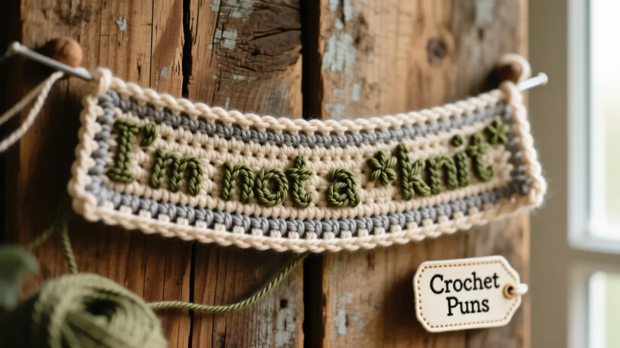 Crochet Puns