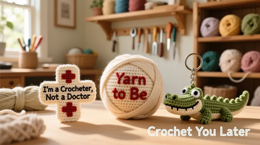 Crochet Puns for Craft Business Branding
