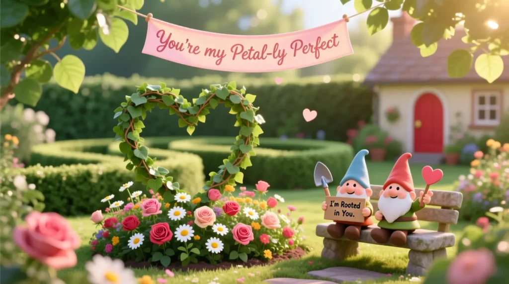 Cute Garden Love Puns