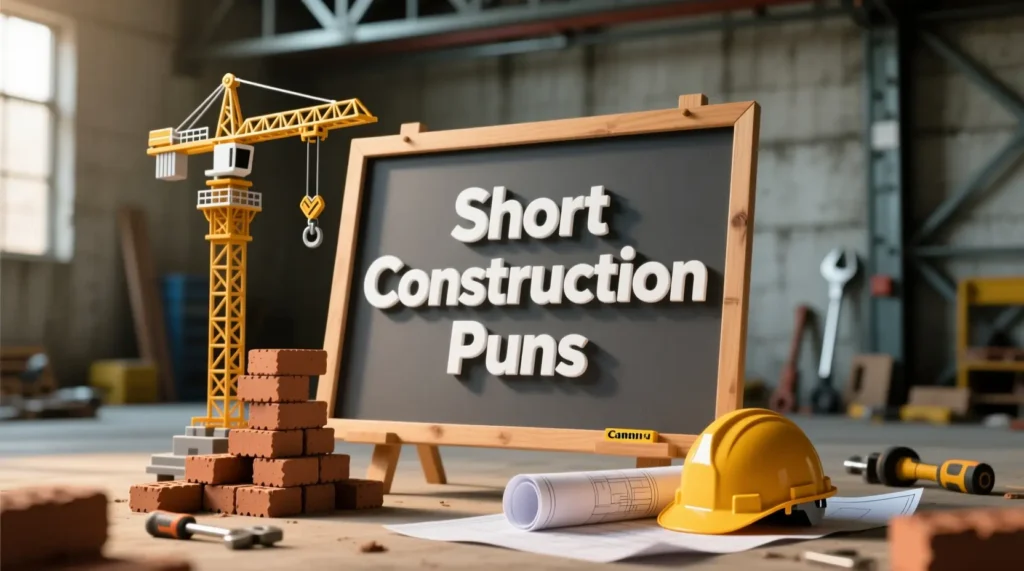 Short Construction Puns