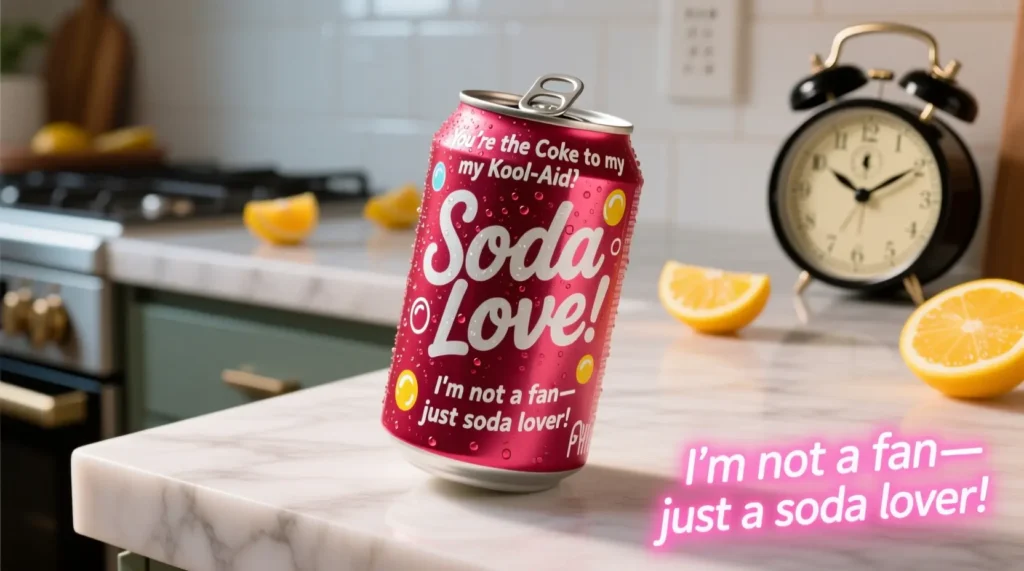 Soda Love Puns