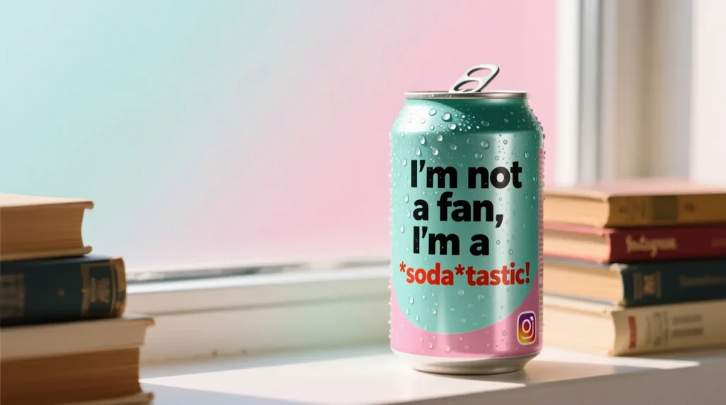 Soda Puns for Instagram Captions