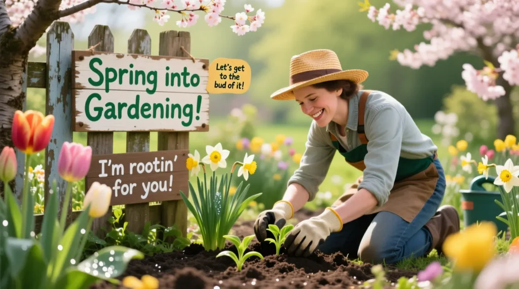 Spring Gardening Puns