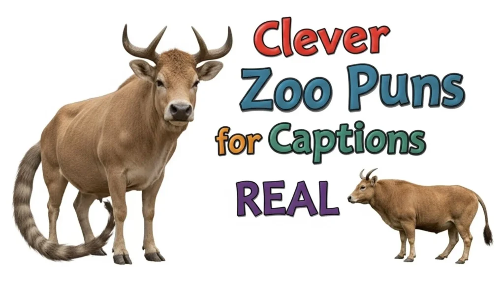 Clever Zoo Puns for Captions