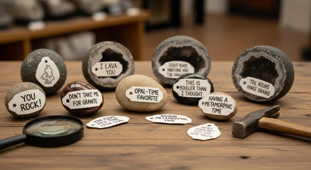 Geology Puns for Captions