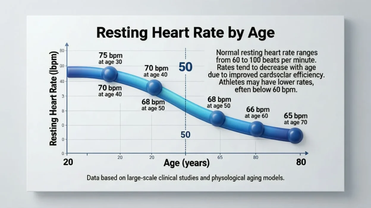 Resting Heart Rate by Age