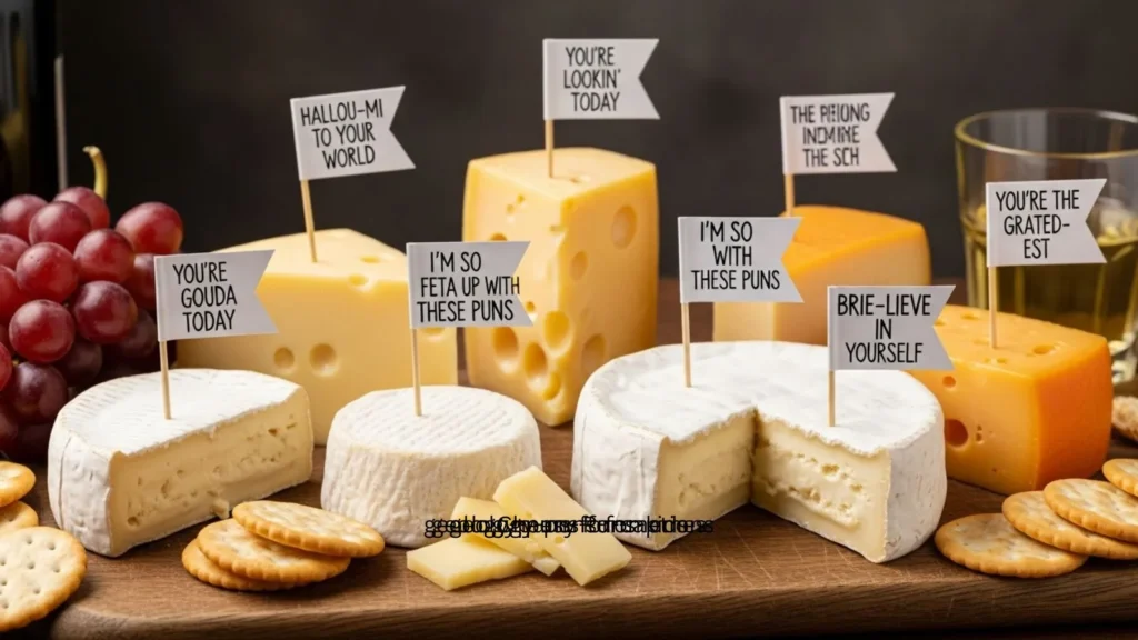 Short Cheese Puns for Texts