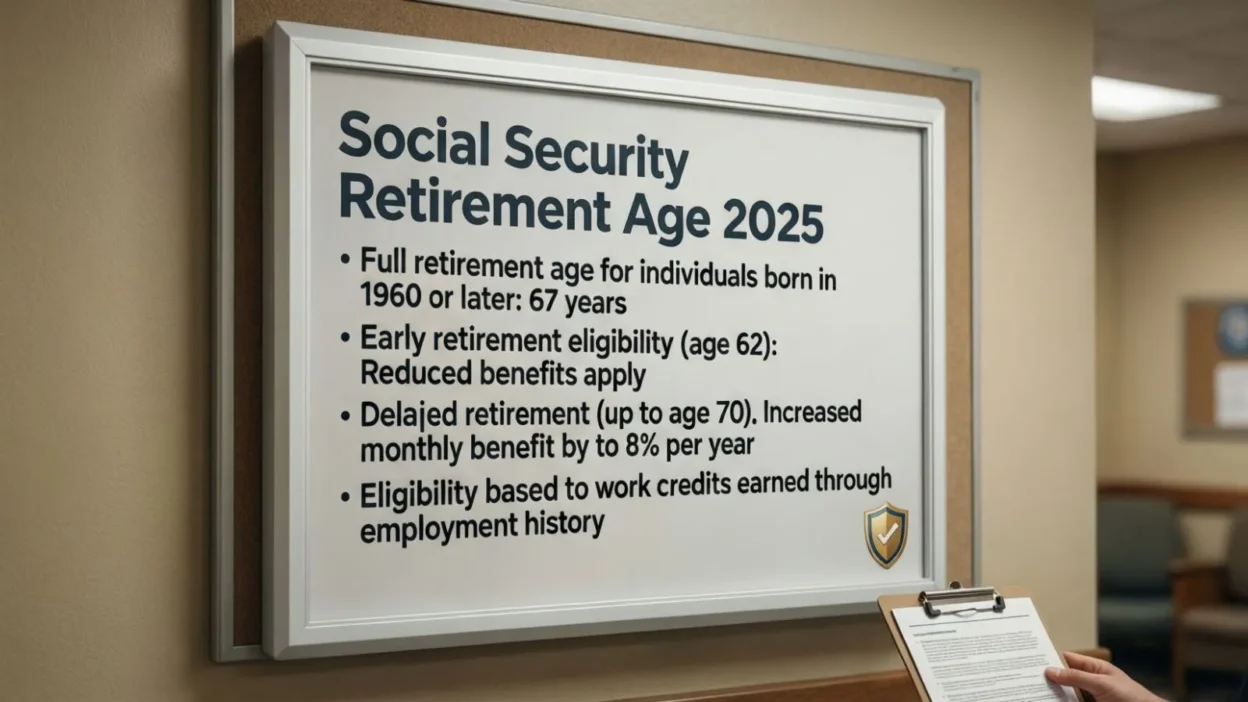 Social Security Retirement Age 2025