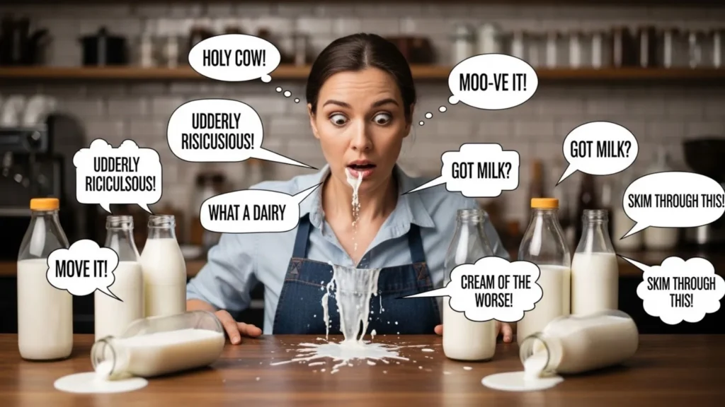 Bonus: Unexpected Milk Puns