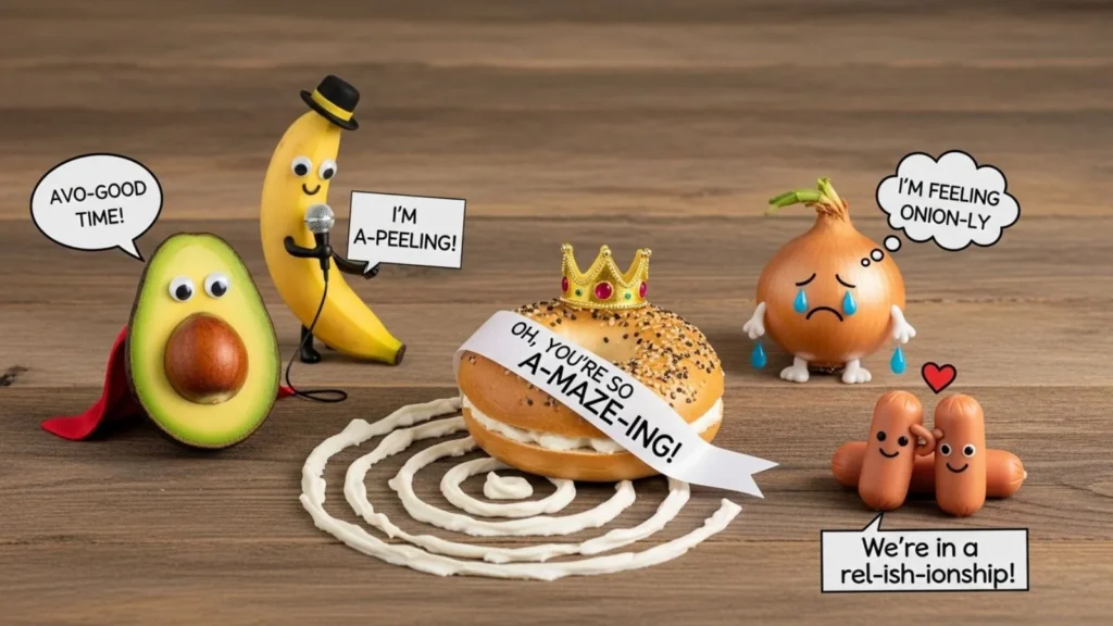 Food Inspired Silly Puns