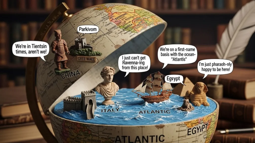 Geography Meets History Puns