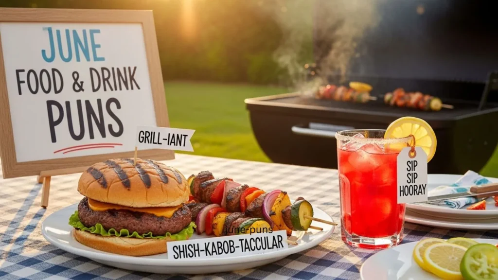 June Food & Drink Puns