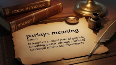 Parlays Meaning