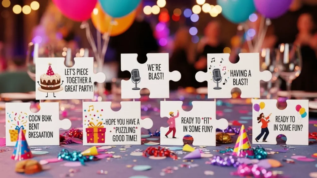 Puzzle Puns for Events and Parties