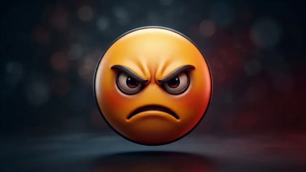 Stylish Angry Emoji