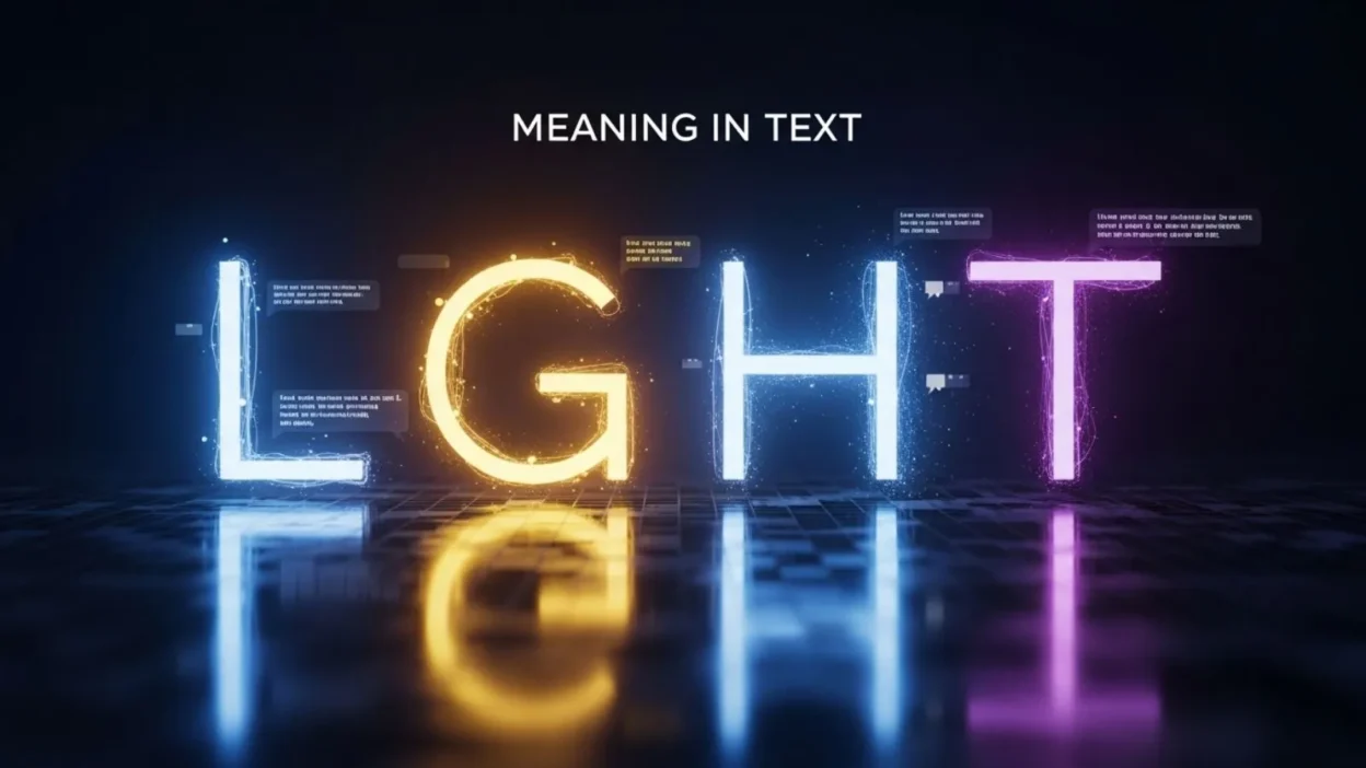 LGHT Meaning in Text