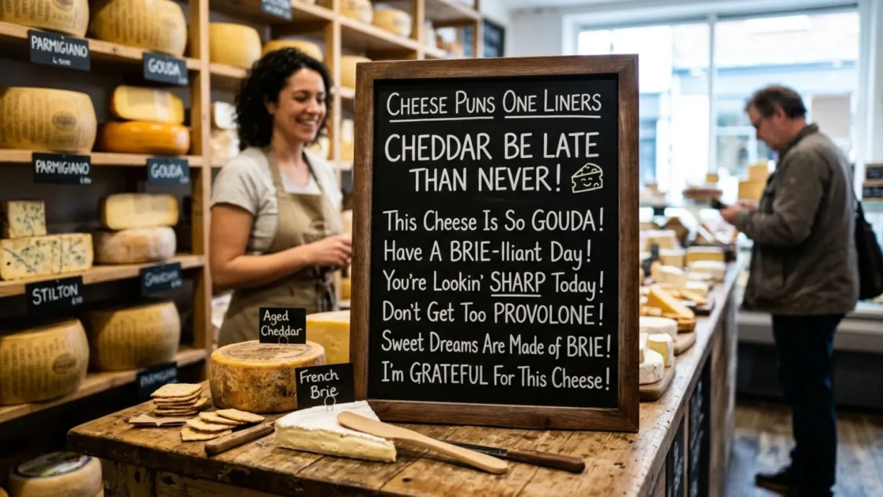 Cheese Puns One Liners