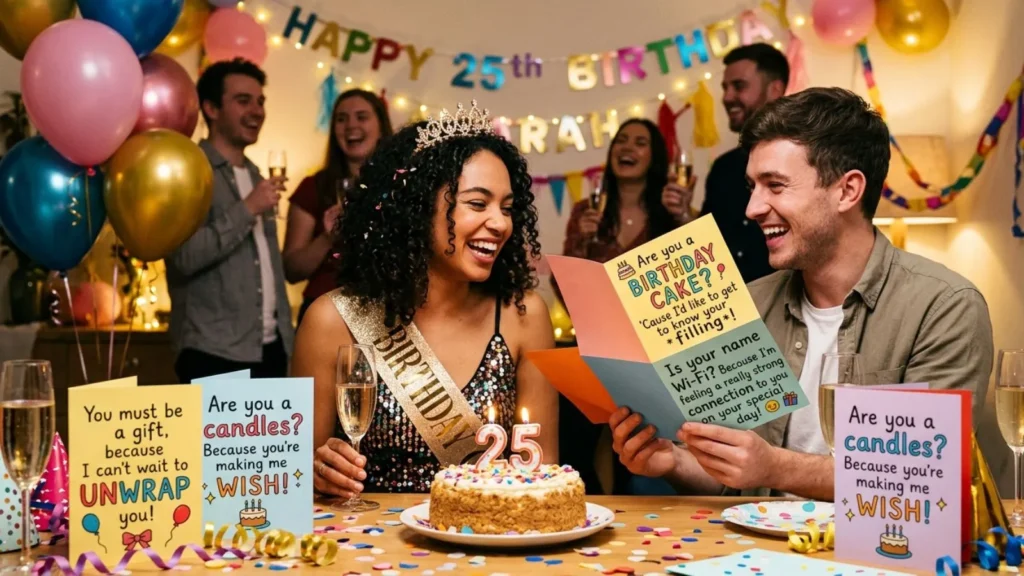 Cheesy Birthday Pick-Up Style Puns