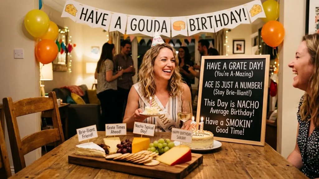 Funny Cheese Birthday Puns